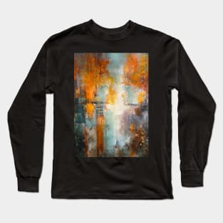 Autumn Trees Abstract Long Sleeve T-Shirt